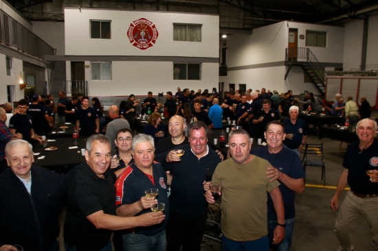 Cena de fin de año en Bomberos Olavarría