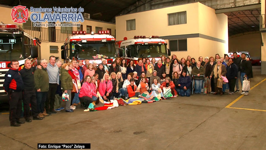 Exitosísima convocatoria en la primera Cruzada Solidaria - Bomberos Voluntarios de Olavarría